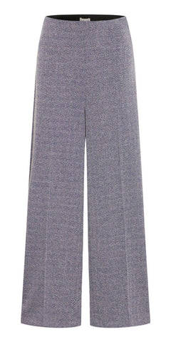 LICHI KATE Jacquard Pants in Patriot Blue