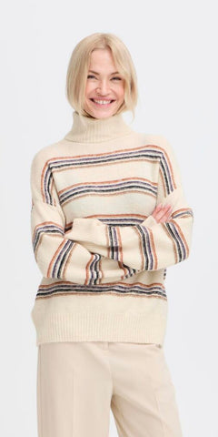 b young MONNA Stripe Jumper