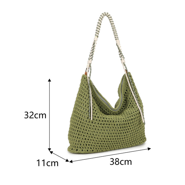 Crochet Shoulder Bag (various colours)