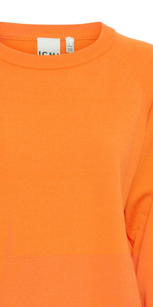 ICHI BOSTON Knit in Persimmon Orange