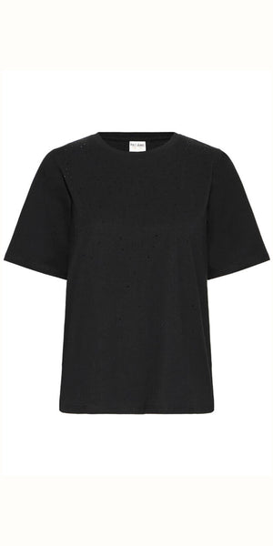 PULZ KADEN T Shirt in Black Beauty