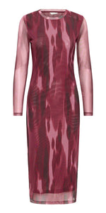 b young PALOMA Mesh Dress in Port Royale Blur