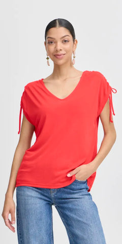 b young PERL Strap T Shirt
