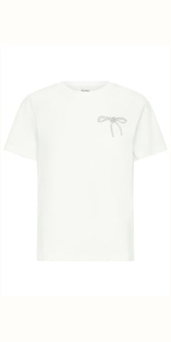 ICHI KAMILLE T Shirt in Cloud Dancer