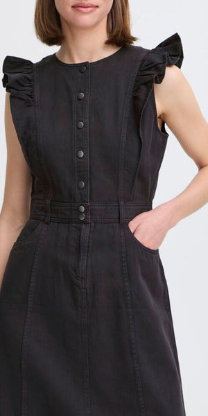 b young KAMILLA Dress in Black