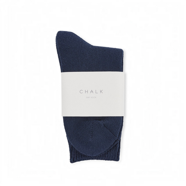 CHALK Day Sock | Navy