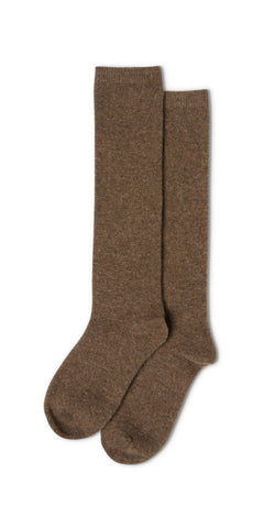 CHALK Cosy Cashmere Lounge Sock in Mud (Pre order)