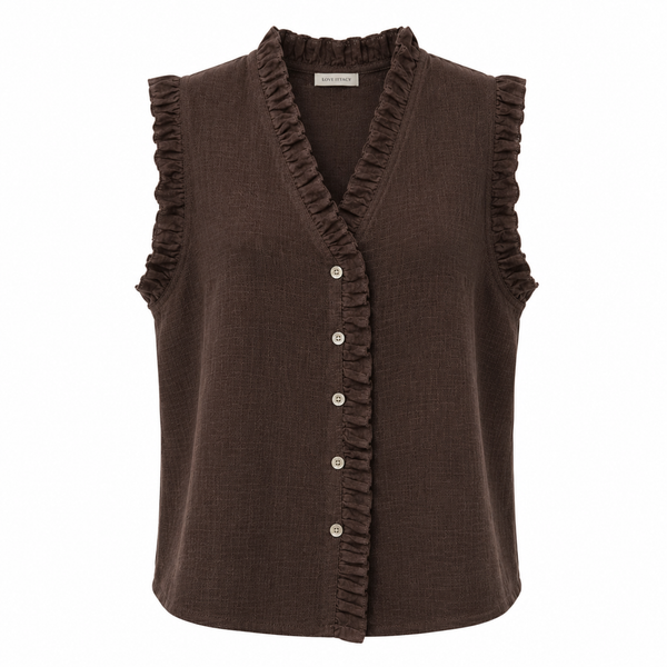 Cotton Frill Waistcoat (various colours)
