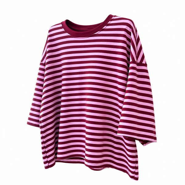 Colour Clash Stripe Top (various colours)