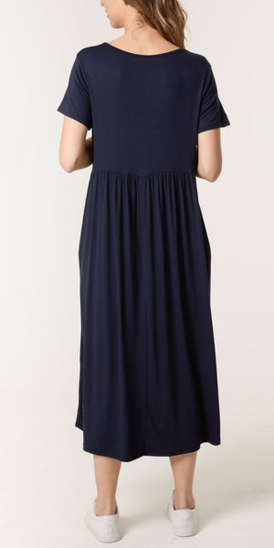 T Shirt Midi Dress (various colours)
