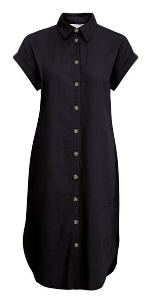b young FALAKKA Shirt Dress in Black
