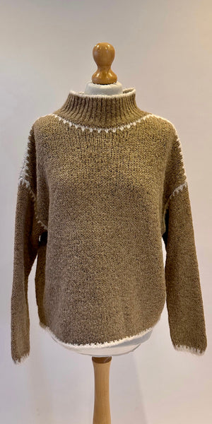 Blanket Stitch Knit