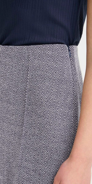 LICHI KATE Jacquard Pants in Patriot Blue