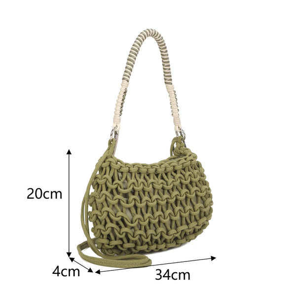 Handwoven Rope Shoulder Bag (various colours)