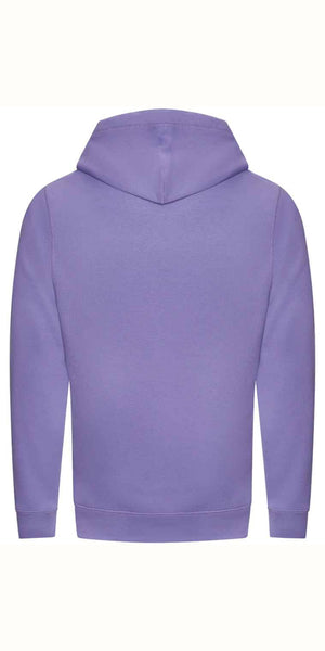 Cosy Cross Neck Hoodie in Lavender