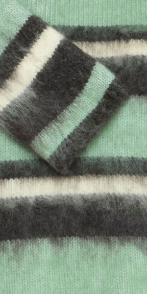 b young OSA Jumper in Blue Surf Mix