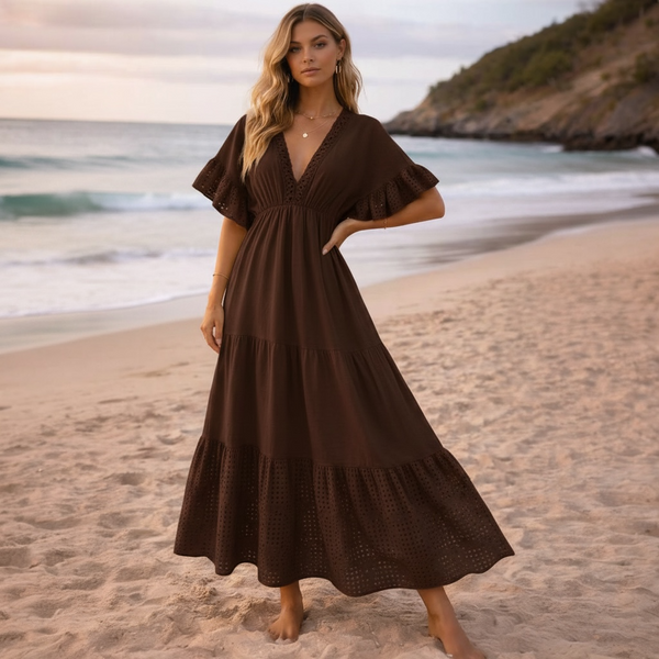 Cotton Maxi Dress (various colours)