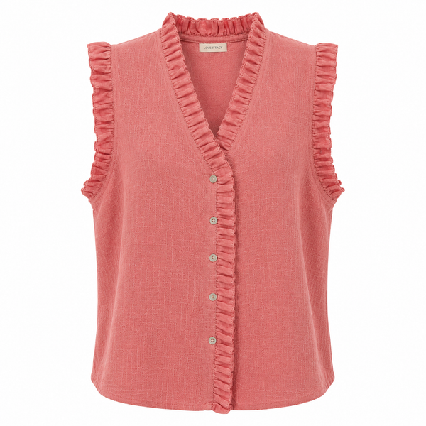 Cotton Frill Waistcoat (various colours)