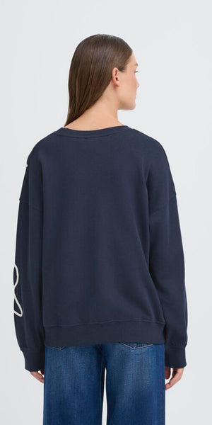 ICHI KASURA Sweater in Total Eclipse