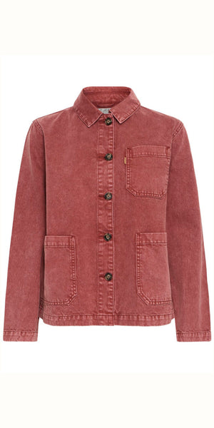 PULZ GIANNI Casual Jacket in Spiced Apple