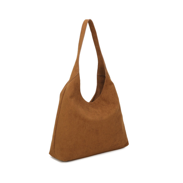 Zip Detail Suede Hobo Bag (various colours)