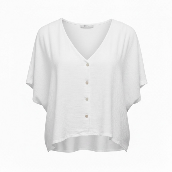 Cotton Button Up Top