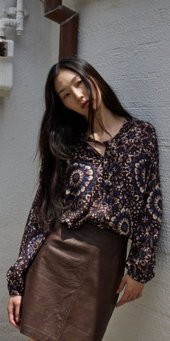 ICHI CRAVIZ Shirt in Kaleidoscope