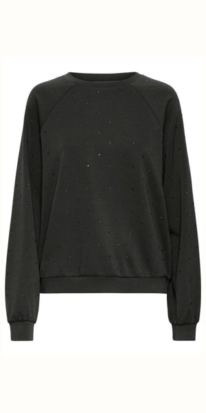 ICHI AMIAS Top in Black