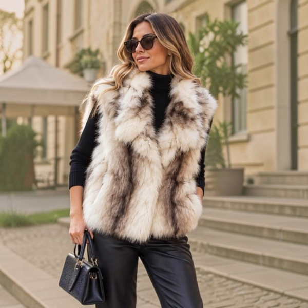 Luxe Faux Fur Waistcoat (various colours) - TheSecretCloset.Boutique