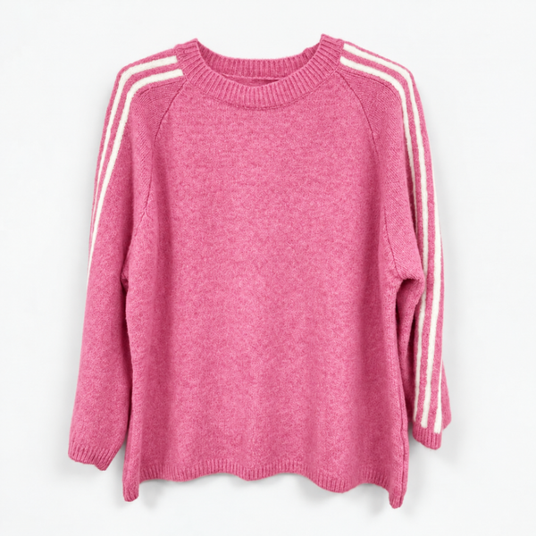 Stripe Sleeve Knit (various colours)