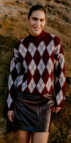 b young NAFTA Argyle Jumper in Port Royale