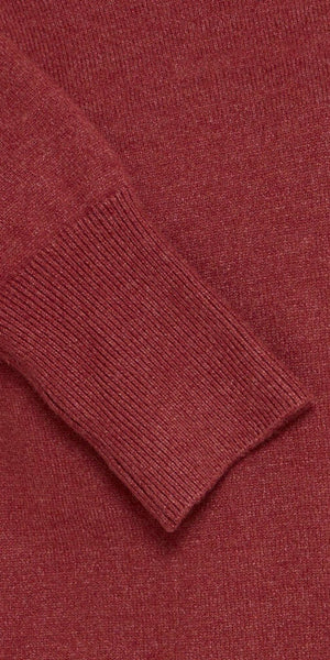 PULZ STEFFI Roll Neck in Spiced Apple