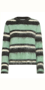b young OSA Jumper in Blue Surf Mix