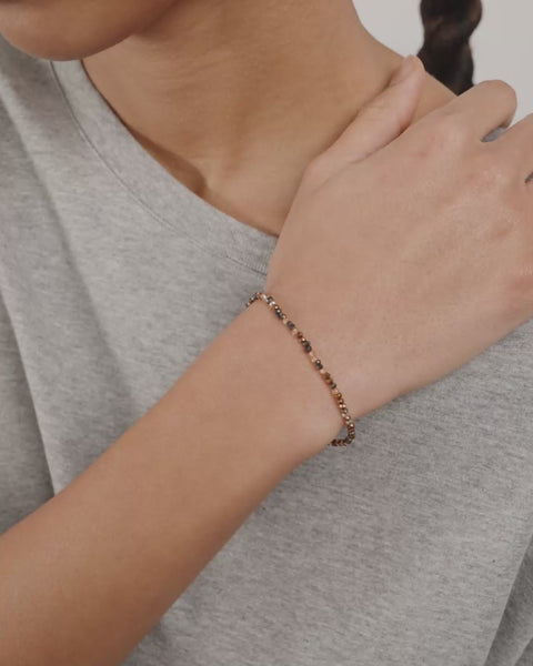 Pilgrim INDIE Bracelet in Brown - TheSecretCloset.Boutique
