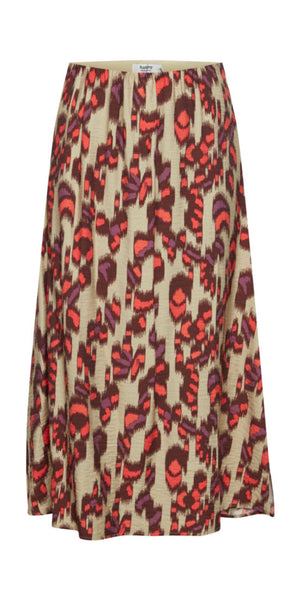 b young IBANO Skirt in Cayenne Mix