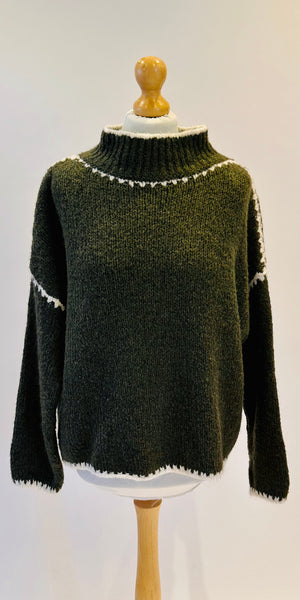Blanket Stitch Knit