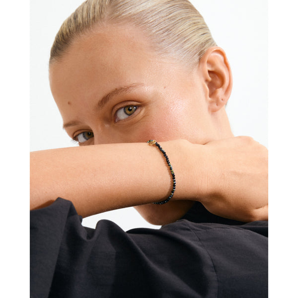 Pilgrim INDIE Bracelet in Dark Grey - TheSecretCloset.Boutique