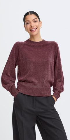 b young MOBBE Jumper in Fudge