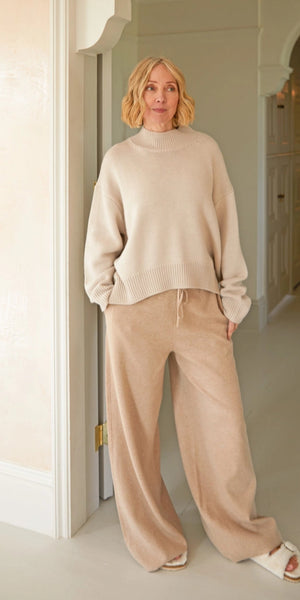 CHALK DOLLY Jumper in Oatmeal