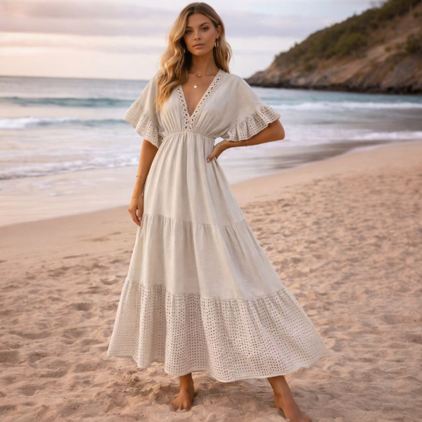 Cotton Maxi Dress (various colours)