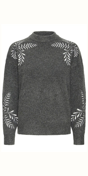 B Young MAGGE Embroidered Jumper