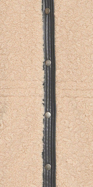 b young ANAMAJ Waistcoat in Humus Mix