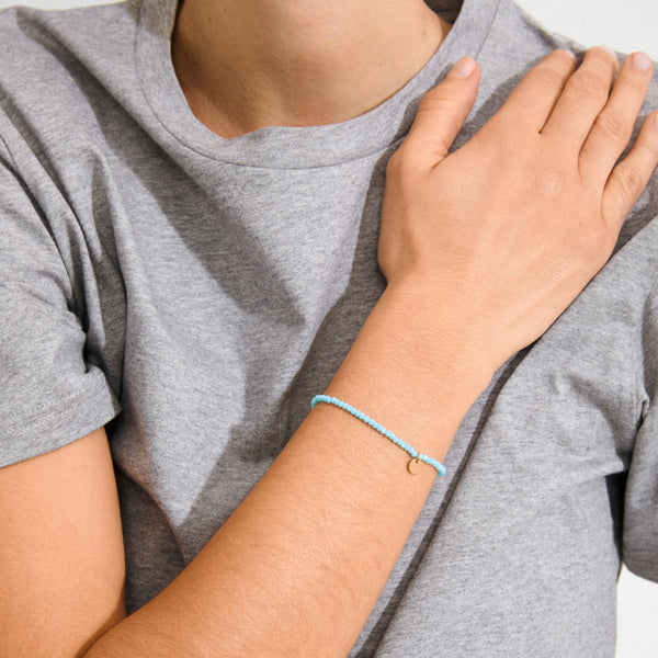 Pilgrim INDIE Bracelet in Sky Blue - TheSecretCloset.Boutique