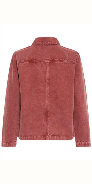 PULZ GIANNI Casual Jacket in Spiced Apple