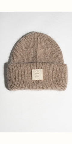 LUXY ASPEN Beanie in Taupe