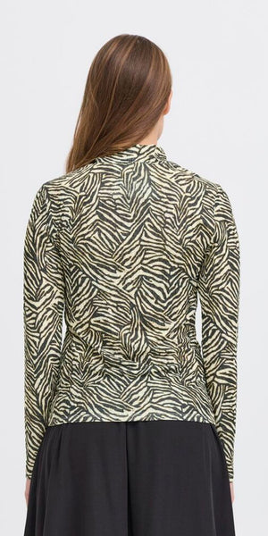 ICHI LAVA Top in Graphic Animal