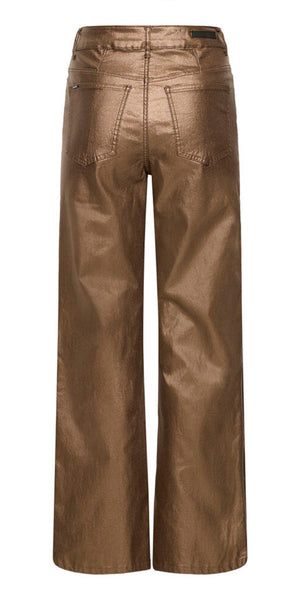 b young KIKO Wide Pants in Antique Bronze