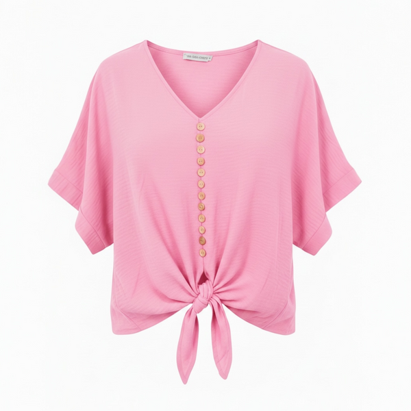 Button Up Tie Top (various colours)