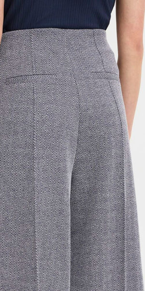 LICHI KATE Jacquard Pants in Patriot Blue