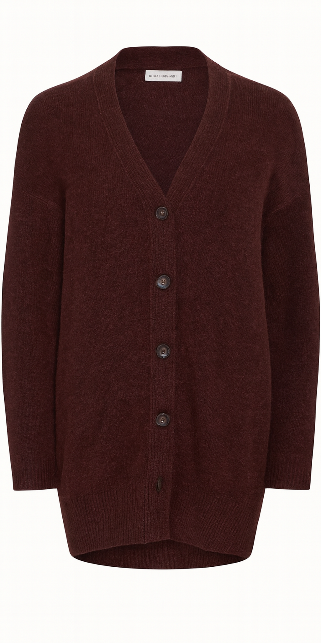 b young MONNA Long Cardigan in Port Royale Melange